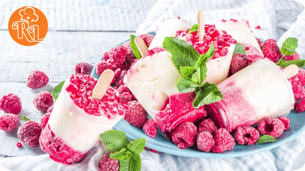 Berry Yogurt Popsicles