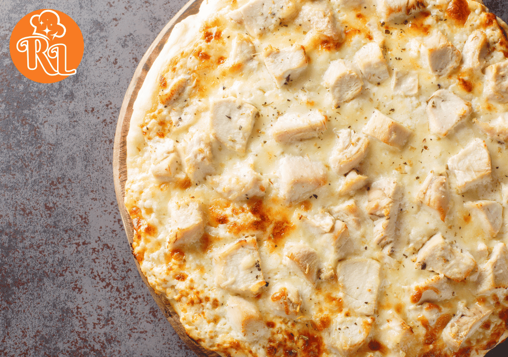 Chicken Alfredo Pizza