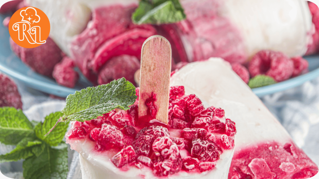 Berry Yogurt Popsicles