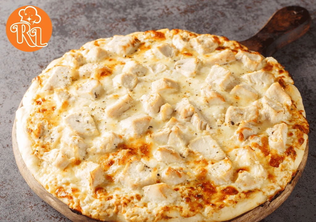 Chicken Alfredo Pizza