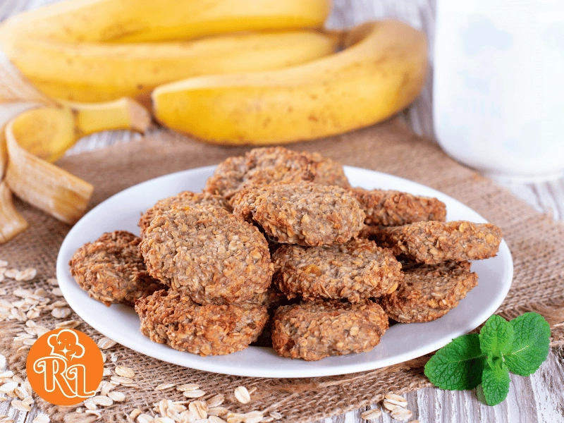 Banana Oat Cookies